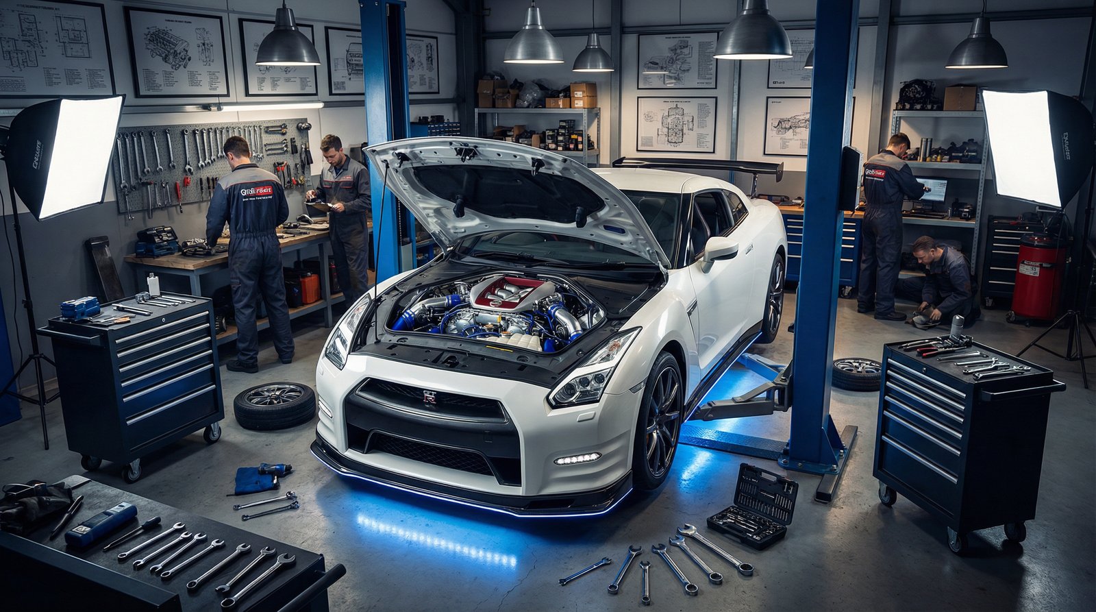 四虎GTR改装视频