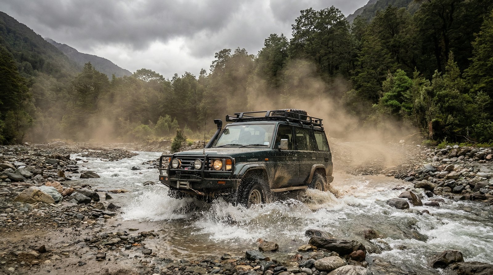 四虎越野车旅行视频